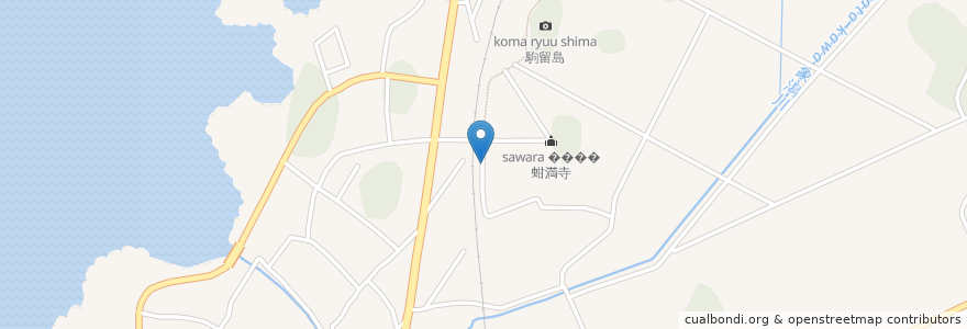 Mapa de ubicacion de 要トイレチップ en Jepun, 秋田県, にかほ市.