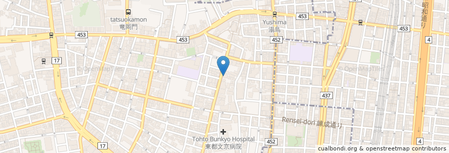 Mapa de ubicacion de 飯島歯科医院 en Jepun, 東京都.
