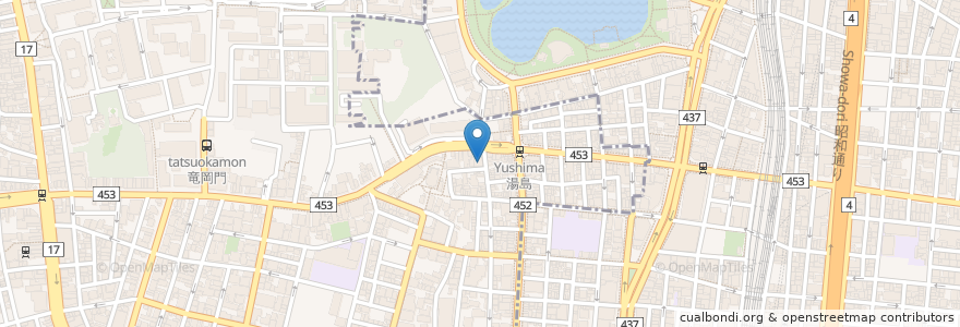 Mapa de ubicacion de 大塚診療所 en Japon, Tokyo.