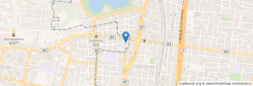 Mapa de ubicacion de AMBITION en Jepun, 東京都, 台東区.