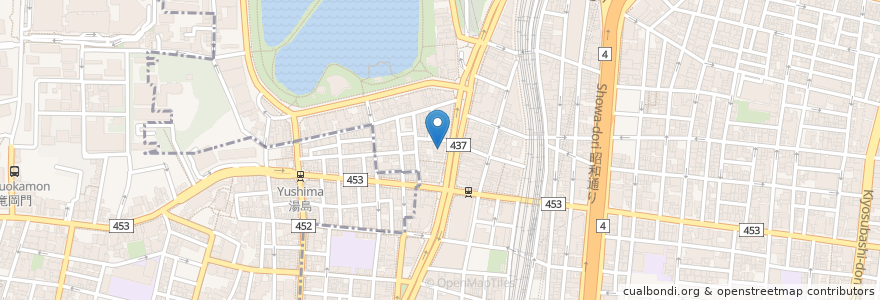 Mapa de ubicacion de 品川スキンクリニック en Japon, Tokyo, 台東区.