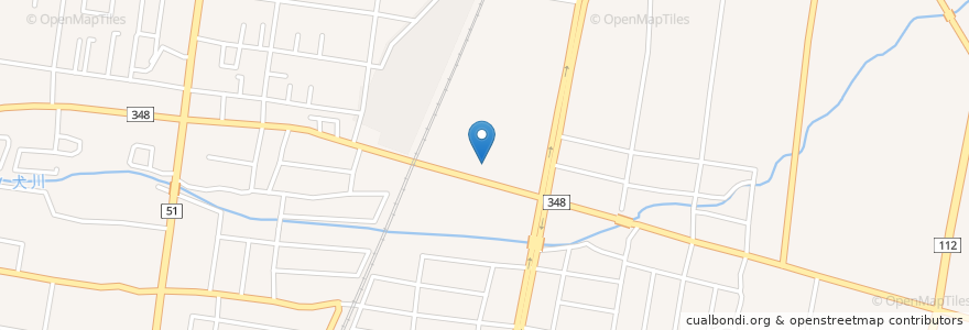 Mapa de ubicacion de Cafe Wedding H&A en 日本, 山形県, 山形市.