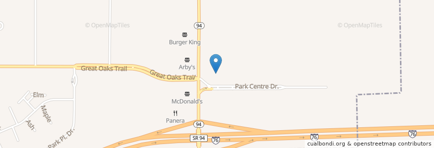 Mapa de ubicacion de GetGo en États-Unis D'Amérique, Ohio, Medina County, Wadsworth.