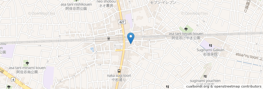 Mapa de ubicacion de OCEAN en Japan, Tokyo, Suginami.
