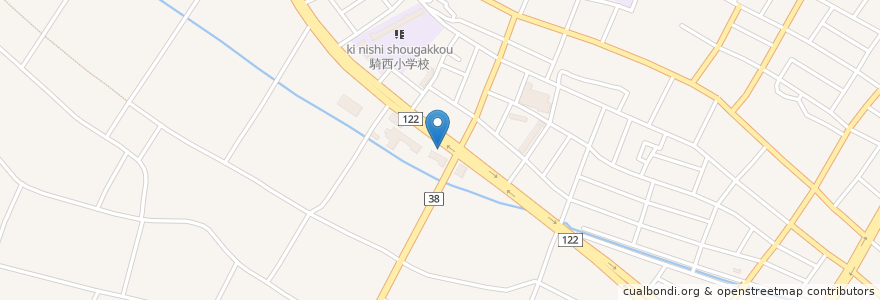 Mapa de ubicacion de おおぎやラーメン騎西店 en Japan, Präfektur Saitama, 加須市.