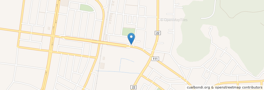 Mapa de ubicacion de どんどん焼き いわい en 일본, 야마가타현, 天童市.