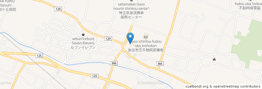 Mapa de ubicacion de 総願寺 en Japan, Präfektur Saitama, 加須市.