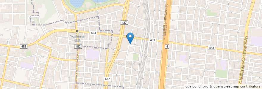 Mapa de ubicacion de まことや en Japón, Tokio, Taito.