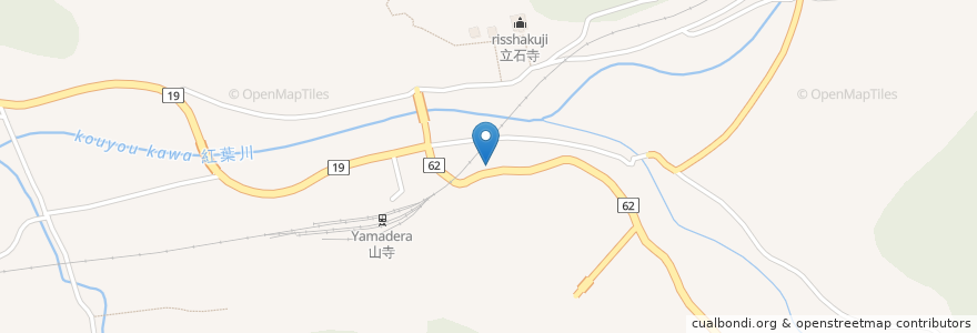 Mapa de ubicacion de Masuya en Japan, Yamagata Prefecture, Yamagata.