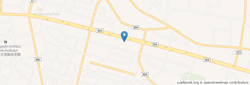 Mapa de ubicacion de ラーメン山岡家館林店 en Japon, Préfecture De Gunma, 館林市.
