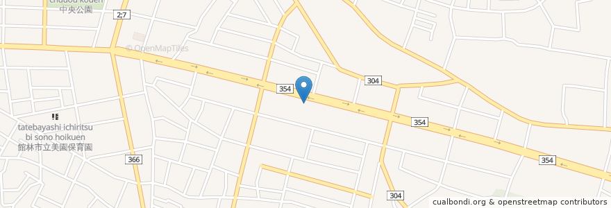 Mapa de ubicacion de ENEOS en ژاپن, 群馬県, 館林市.