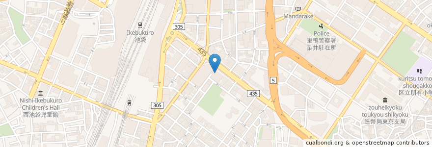 Mapa de ubicacion de MUFG Bank en Japan, Tokyo, Toshima.
