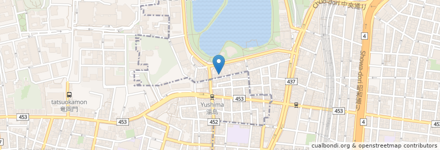 Mapa de ubicacion de 金太楼 en اليابان, 東京都, 台東区.