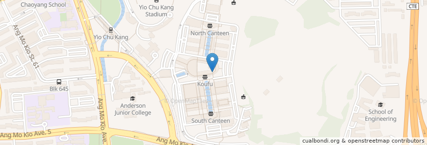 Mapa de ubicacion de L’Cafe en Singapura, Central.