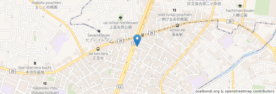 Mapa de ubicacion de とくちゃん en Japão, Tóquio, 中野区.