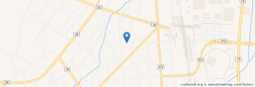 Mapa de ubicacion de 自家製麺 ロックオブエイジス en اليابان, 山形県, 新庄市.