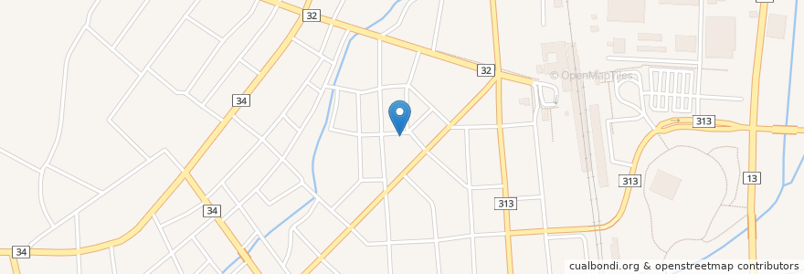Mapa de ubicacion de 居酒屋だんだん en Japão, 山形県, 新庄市.