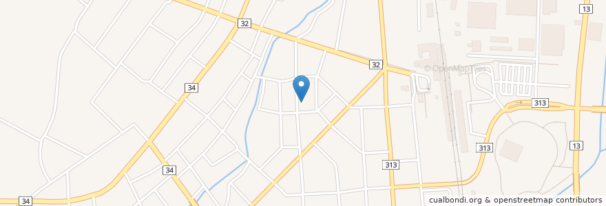 Mapa de ubicacion de 門脇歯科医院 en Japón, Prefectura De Yamagata, 新庄市.
