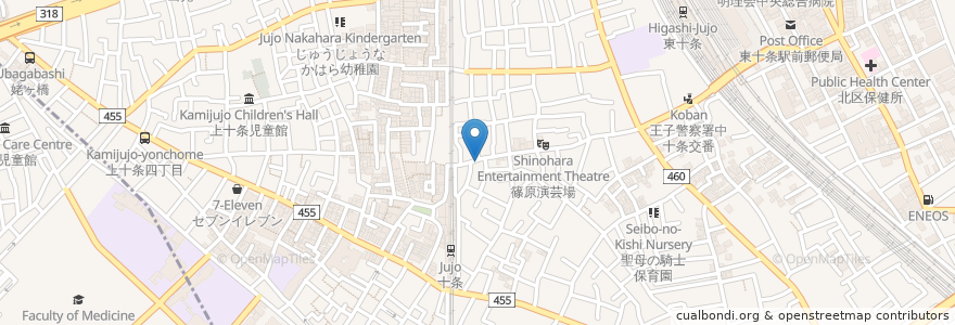 Mapa de ubicacion de ベストキッチン en 日本, 東京都, 北区.