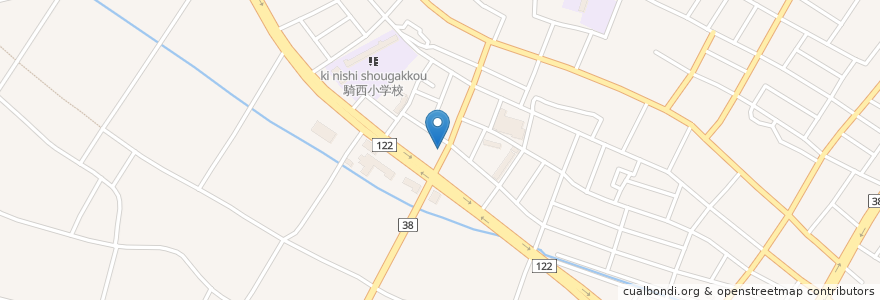 Mapa de ubicacion de ENEOS騎西SS en ژاپن, 埼玉県, 加須市.