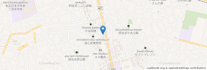 Mapa de ubicacion de はやし薬局 en Jepun, 東京都, 杉並区.