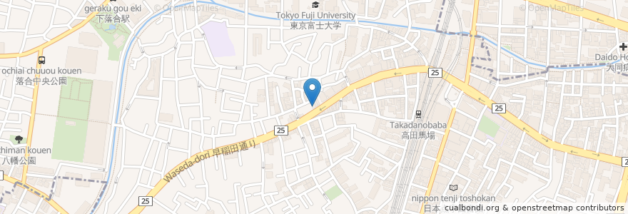 Mapa de ubicacion de さっぽろ羅偉伝 en Giappone, Tokyo, Shinjuku.