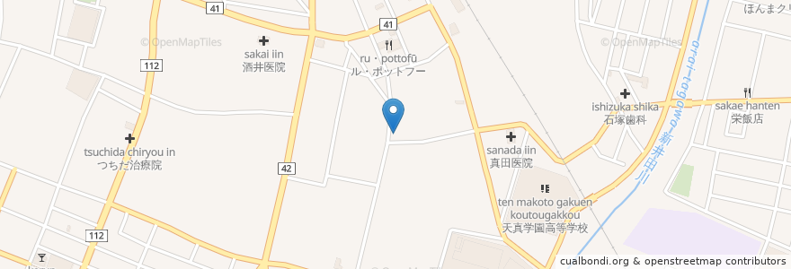 Mapa de ubicacion de 守川整形外科医院 en Jepun, 山形県, 酒田市.