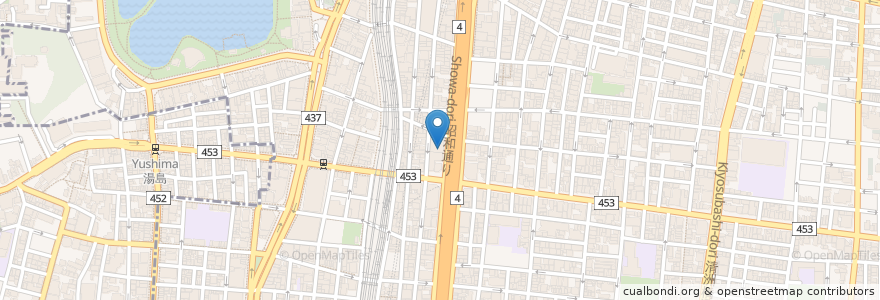 Mapa de ubicacion de 三菱UFJ銀行 en 日本, 東京都, 台東区.