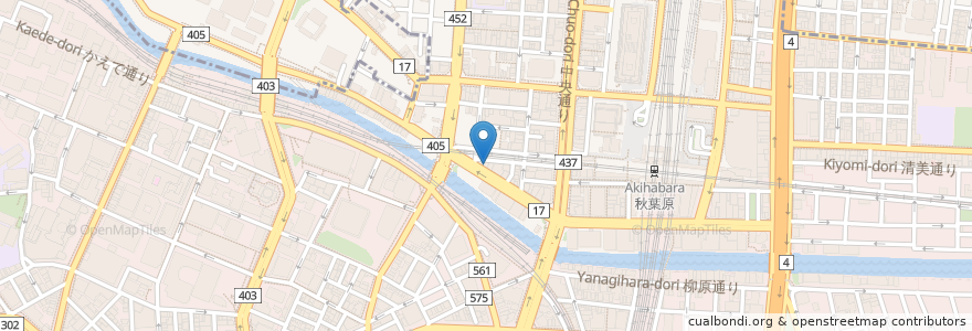 Mapa de ubicacion de 音楽館 en Japón, Tokio, Chiyoda.