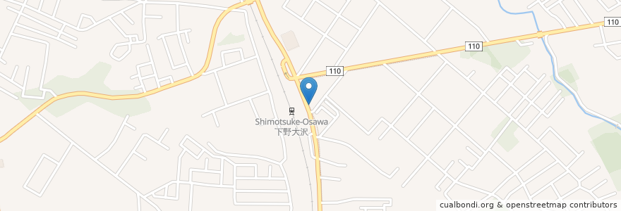 Mapa de ubicacion de ベトナム料理＆カフェ　あおざい en Japão, 栃木県, 日光市.