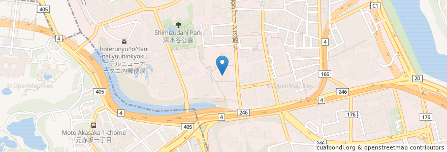 Mapa de ubicacion de La Maison Kioi en Япония, Токио, Тиёда.