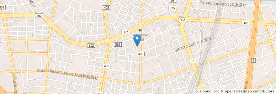 Mapa de ubicacion de 土風炉 en Japón, Tokio, Chiyoda.