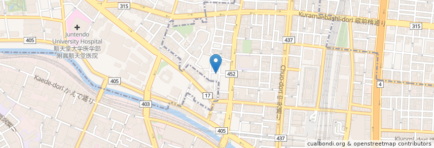 Mapa de ubicacion de 桐野歯科 en 日本, 東京都, 千代田区.