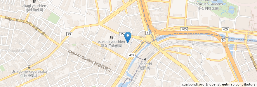 Mapa de ubicacion de とめ手羽 en Japan, Tokio.