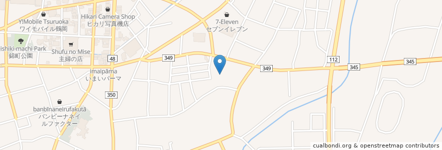 Mapa de ubicacion de 宗伝寺 en Japon, Préfecture De Yamagata, 鶴岡市.