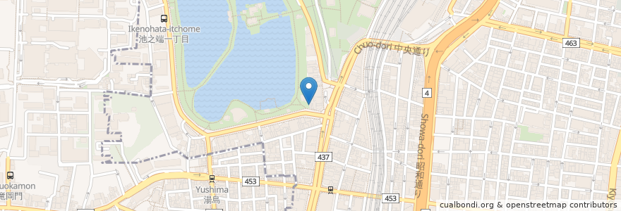 Mapa de ubicacion de Girl's Bar Funny en Giappone, Tokyo, 台東区.