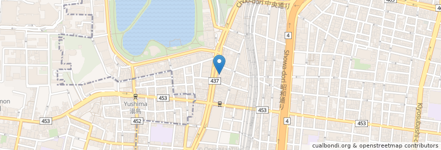 Mapa de ubicacion de さかえ屋 en 일본, 도쿄도, 다이토구.