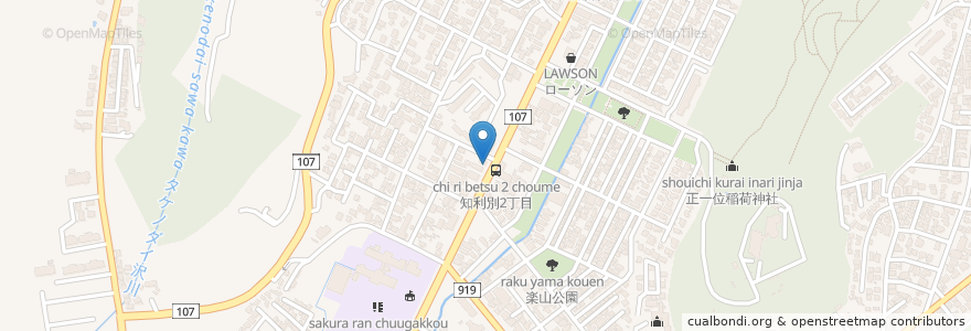 Mapa de ubicacion de ひだまり en Japan, Präfektur Hokkaido, 胆振総合振興局, 室蘭市.