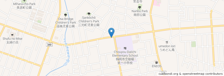 Mapa de ubicacion de しんざと en 日本, 山形県, 鶴岡市.