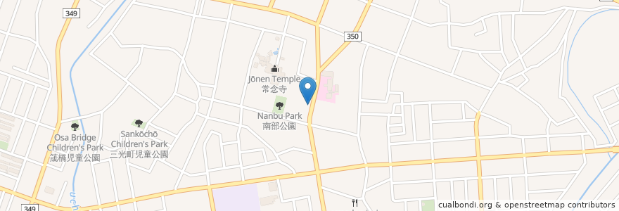 Mapa de ubicacion de 清野歯科医院 en Jepun, 山形県, 鶴岡市.