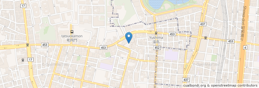 Mapa de ubicacion de 日時計 en ژاپن, 東京都.