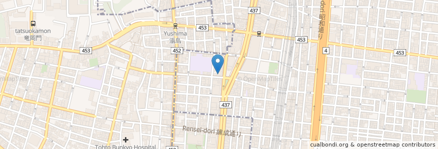 Mapa de ubicacion de ショージ歯科 en 日本, 東京都, 台東区.