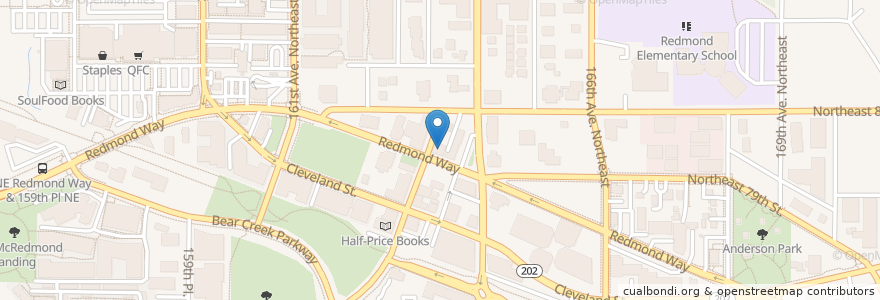 Mapa de ubicacion de Essence of Dentistry en Amerika Syarikat, Washington, King County, Redmond.