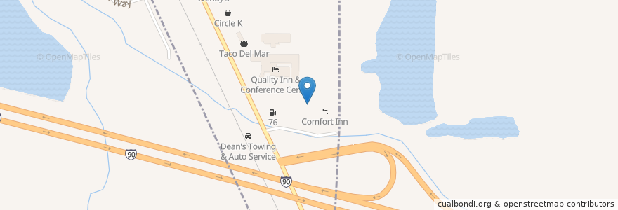Mapa de ubicacion de Nirvana Grill en Stati Uniti D'America, Washington, Kittitas County.