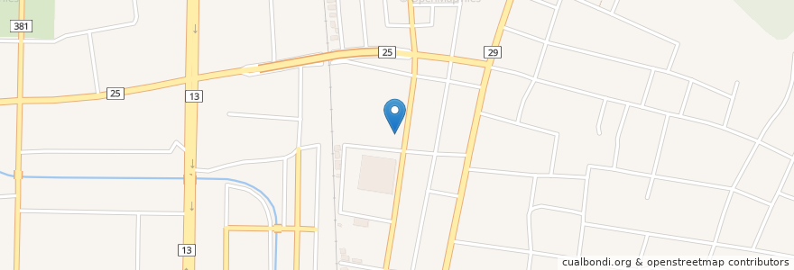 Mapa de ubicacion de JAみちのく村山 楯岡支店 en Japan, Yamagata Prefecture, Murayama.
