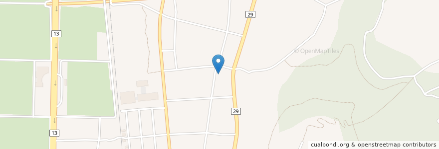 Mapa de ubicacion de いいだ家 en Japonya, 山形県, 村山市.
