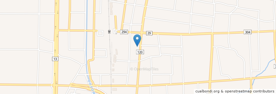 Mapa de ubicacion de 板垣歯科医院 en Japón, Prefectura De Yamagata, 村山市.