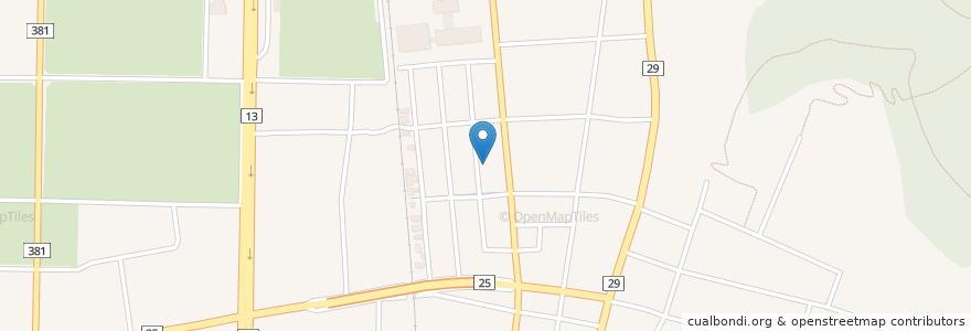 Mapa de ubicacion de 松田歯科医院 en Japan, Präfektur Yamagata, 村山市.