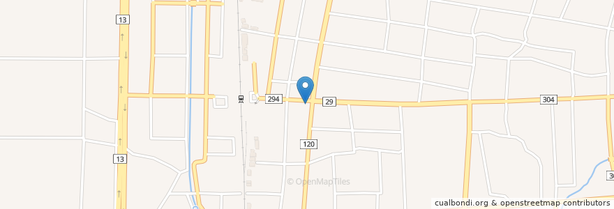 Mapa de ubicacion de 早川食堂 en Japan, Yamagata Prefecture, Murayama.