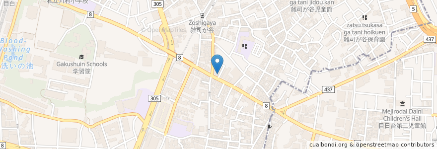 Mapa de ubicacion de ねむの木薬局 en ژاپن, 東京都, 豊島区.